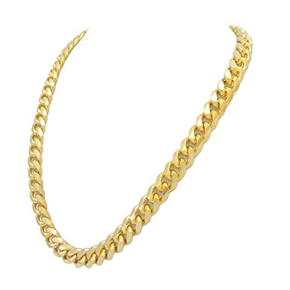 Amazon.com: TUOKAY 18K Faux Gold Chain Necklace, 90s Punk